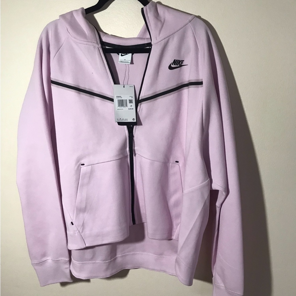 Nike Pink Track Hoodie